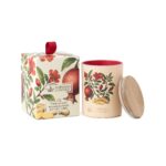 – EPV4002 – Vela 215gr cera vegetal: Flor de Romãzeira e Gengibre – Coleção Canto IX essências de portugal