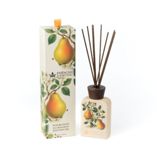 EPM4031 – Mikado Difusor Varetas 200ml: Flor de Pereira e Cardamomo – Coleção Canto IX: essências de portugal