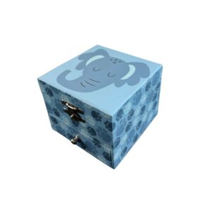 Caixa de música cubo Elefante