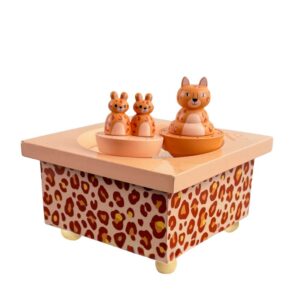 Dançarinos musicais Leopardos Fofinhos