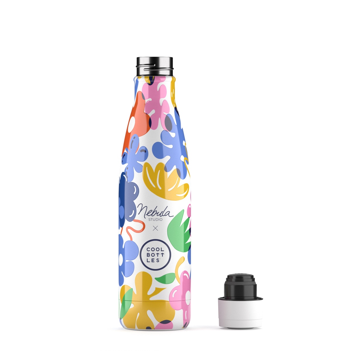 Garrafa térmica 500ml Cool Bottles Floral Madness - Image 2