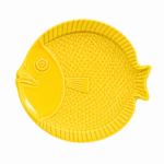 mimoso olaria juncais prato raso fundo verde peixe verão mesa louça faiança portugal artesanal