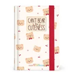 Agenda Diaria Fotográfica de 12 Meses Small 2027 - Teddy Bear White