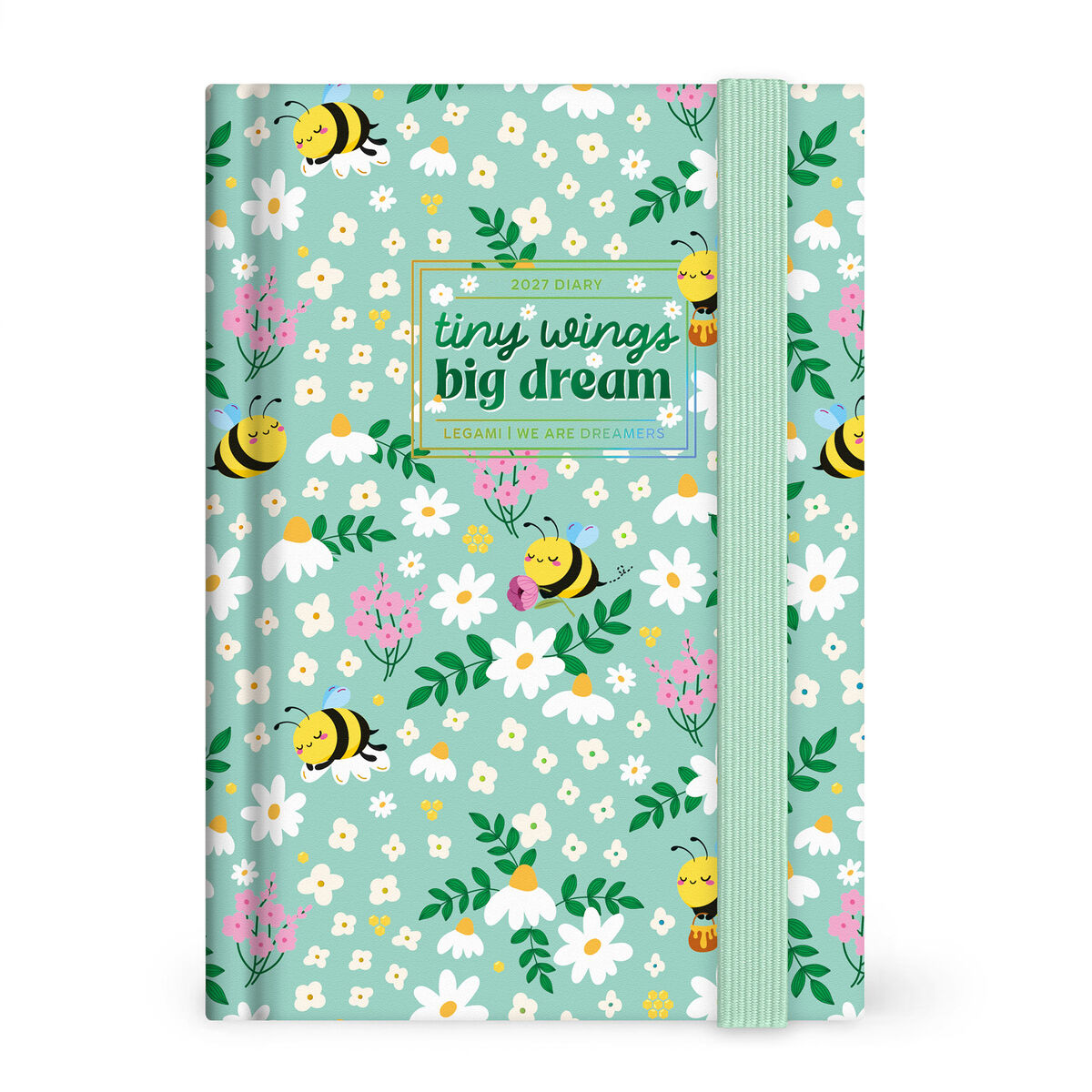 Agenda Diaria Fotográfica de 12 Meses Small 2027 - Bee