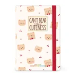 legami Agenda Semanal Fotográfica de 12 Meses Medium 2027 - Teddy Bear White