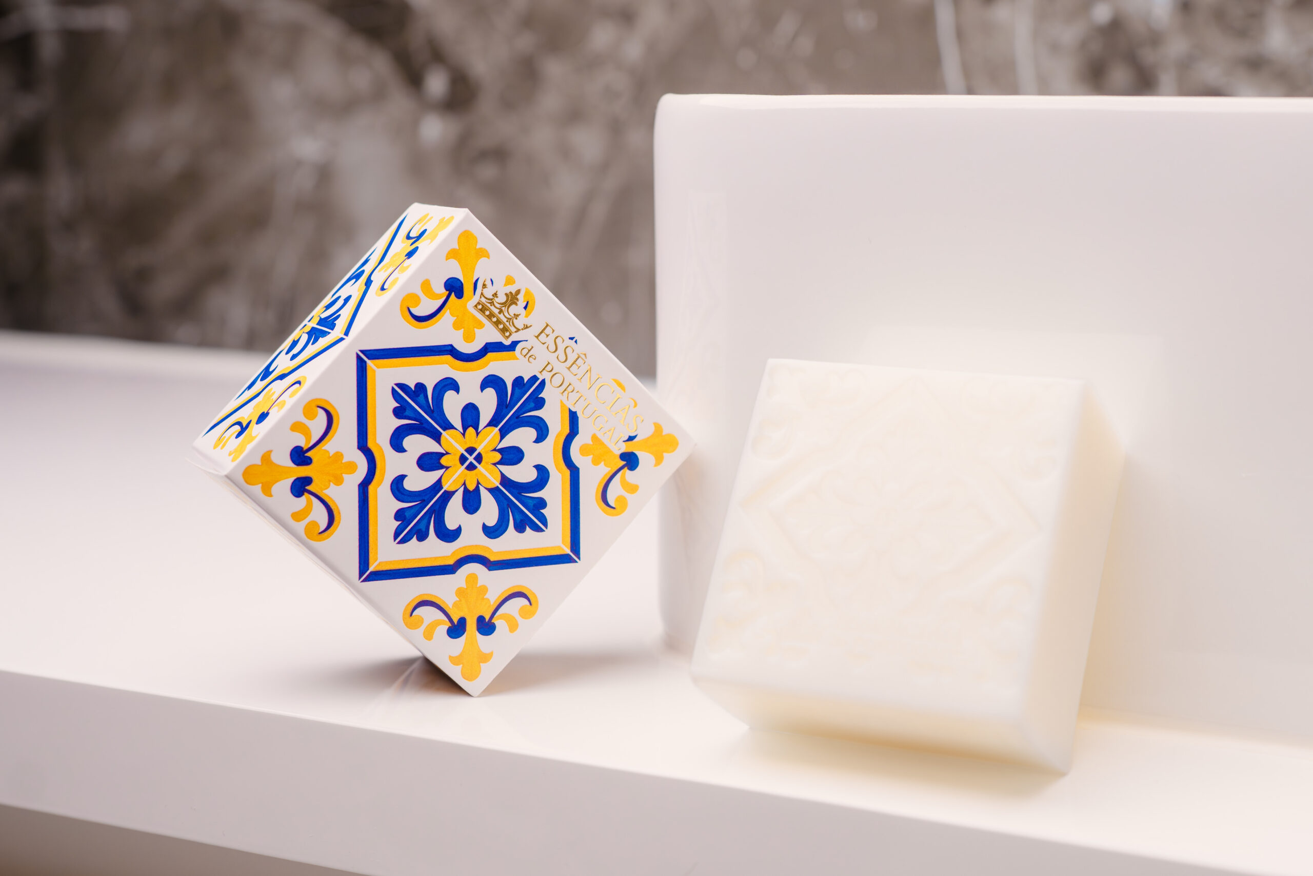 Sabonete Azulejos de Portugal: Limão e Manjerico - Image 2