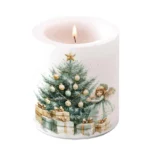 Candle medium Christmas fairy 39321055
