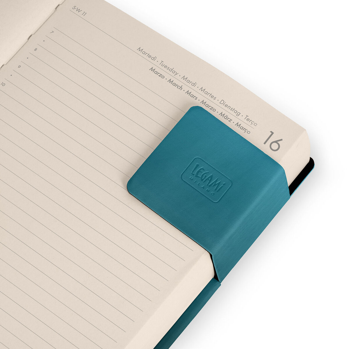 Agenda Diária Grande 12 Meses 2027 Deep Teal: Legami - Image 6