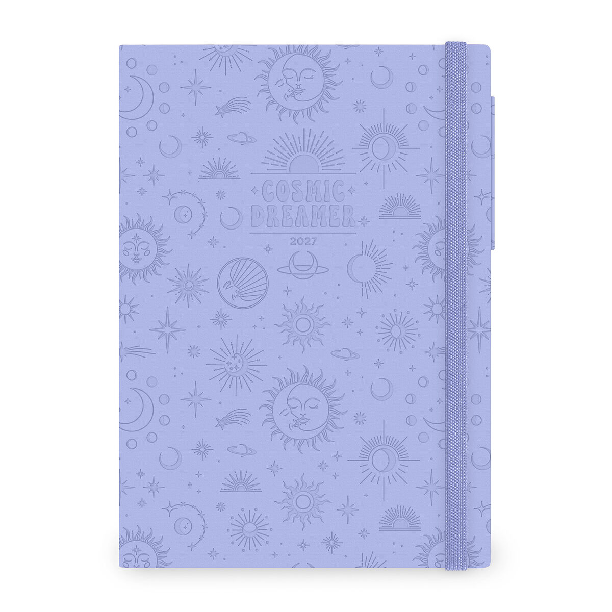 Agenda de 12 Meses Semanal Maxi 2027 - Cosmic Lilac