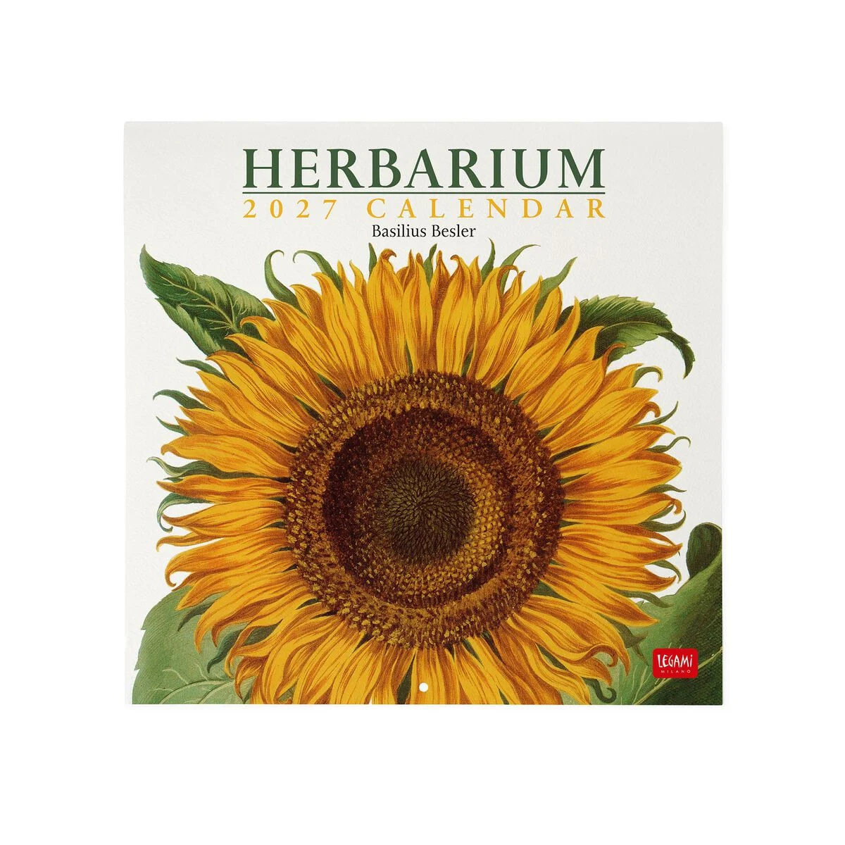 Calendario de Pared 2027 - 30 x 29 cm - Herbarium