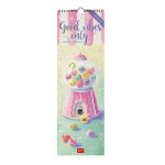 Calendario de Pared 2027 - 16 x 49 cm - Good Vibes Only