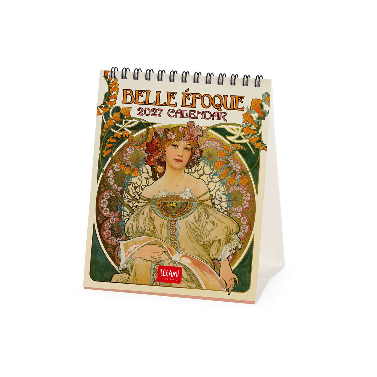 Calendario de Mesa 2027 - 12 x 14,5 cm - Belle Époque