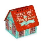 Calendario de 13 Meses de Mesa con Base Portaobjetos - Book Store - 2027