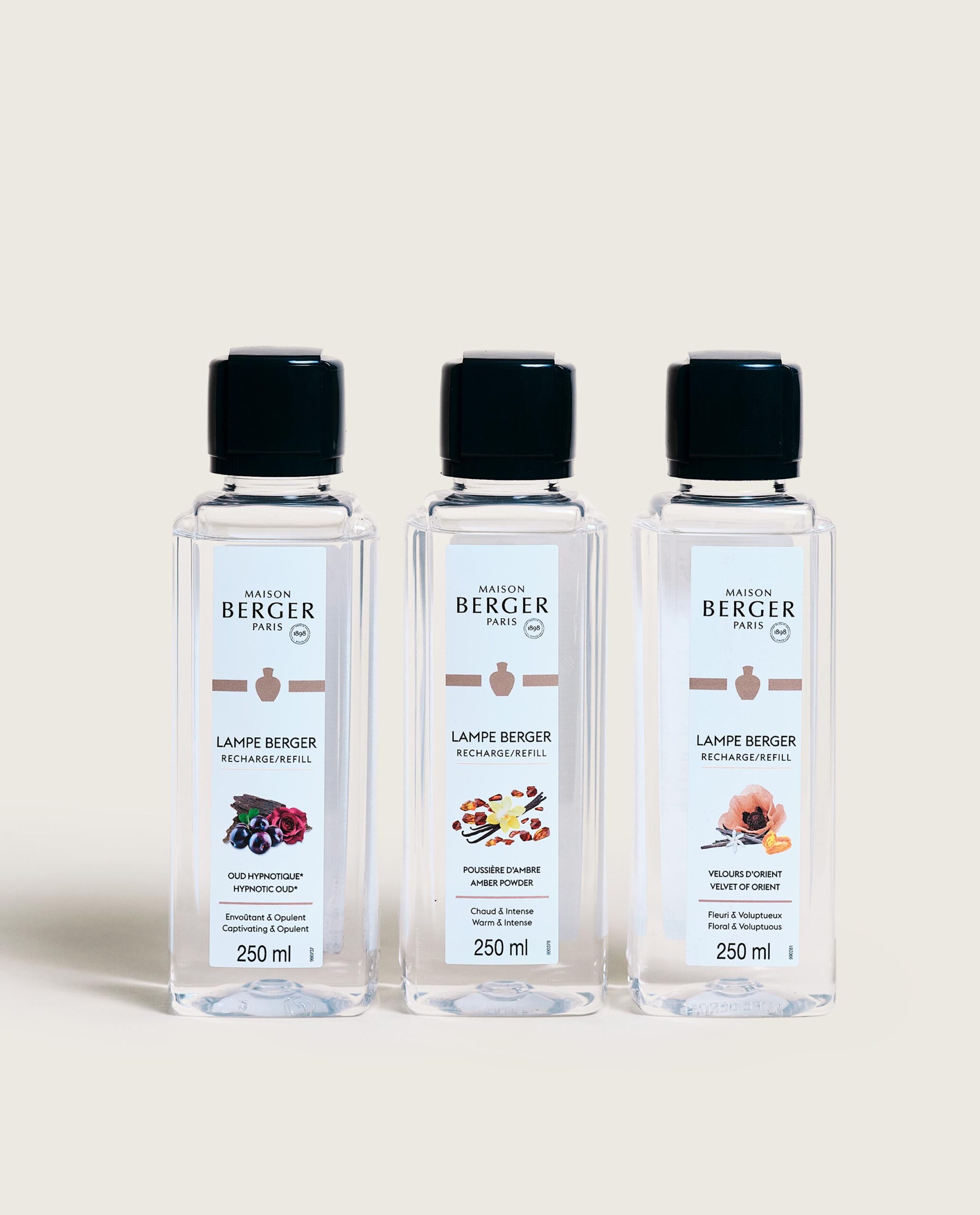 Triopack Magical Collection 3 X 250ml lâmpada catalítica: Oud Hypnotique, Poussiere D'Ambre e Velours D'Orient - Image 2