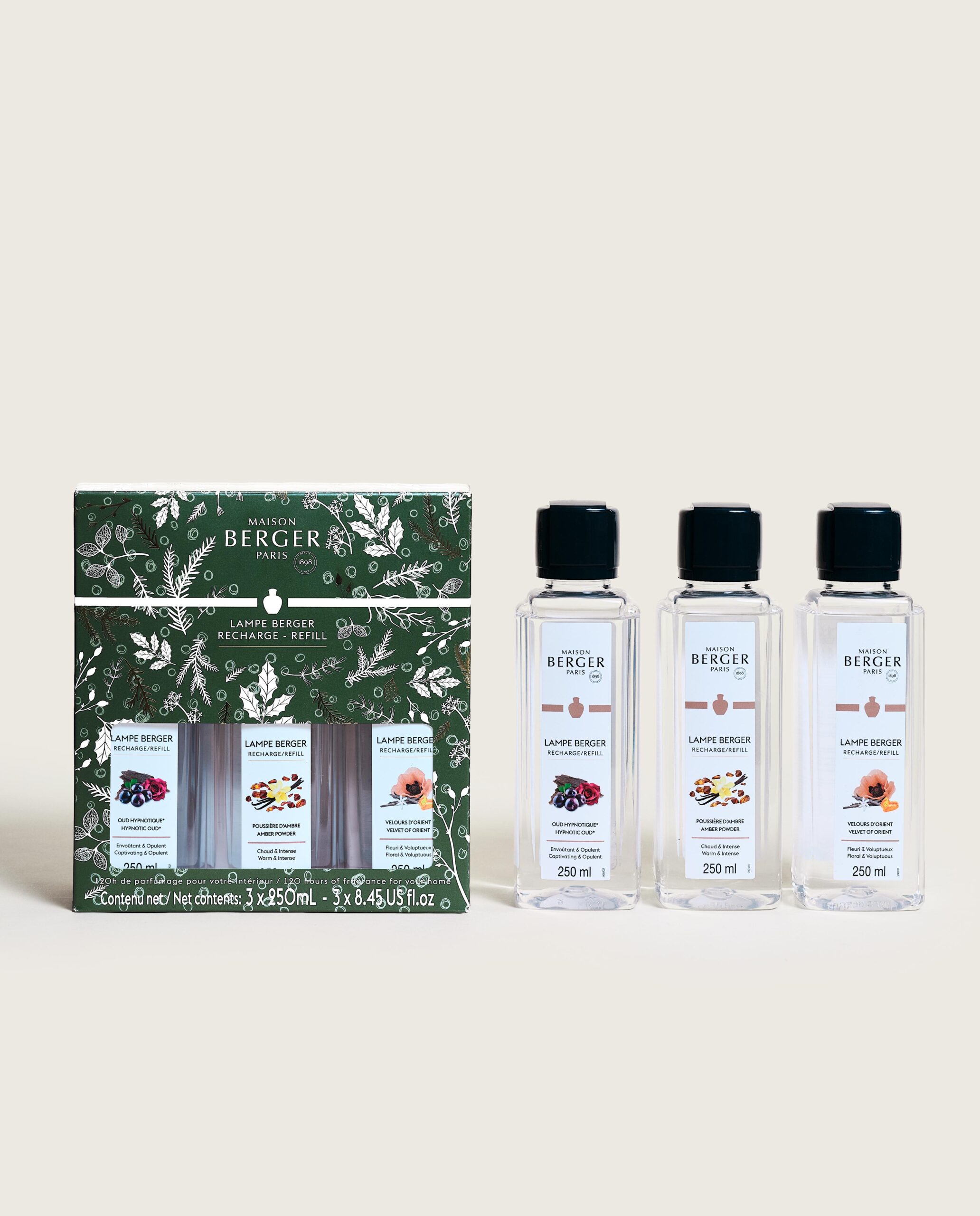 Triopack Magical Collection 3 X 250ml lâmpada catalítica: Oud Hypnotique, Poussiere D'Ambre e Velours D'Orient - Image 3