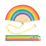Abanico "Arcoiris" LEQUE RAINBOW BAD BUNNY