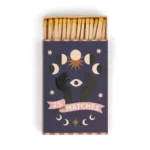 Paddywax A Dopo Boxed Matches "Moon" Gold - 75 matches (9.6 CM)