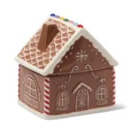 Paddywax Gingerbread 9.5oz/269g Ceramic House Candle - Gingerbread VELA DE NATAL