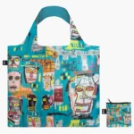 JEAN MICHEL BASQUIAT Skull Recycled Bag by Jean-Michel Basquiat