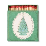 MBSQ003EU – Fósforos caixa Quadrada Christmas Tree: 125 peças paddywax