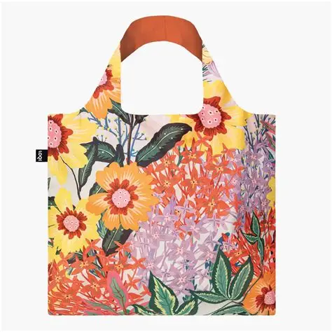 Saco reutilizável LOQI: Pomme Chan Thai Floral - Image 2