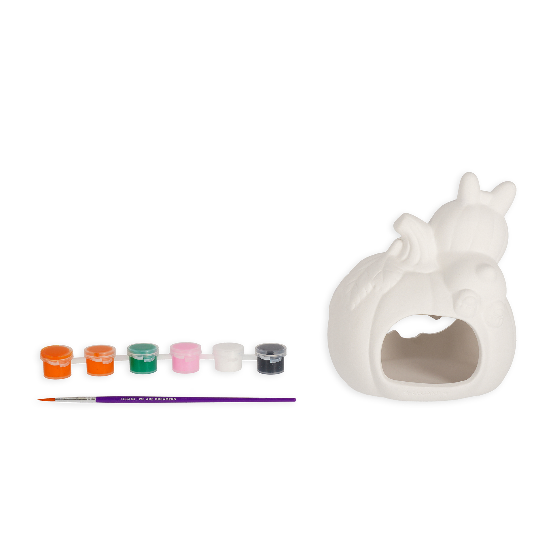 Pinta o teu Castiçal Abóbora de Halloween: Kit Completo - Image 2