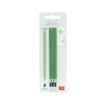 – REFEP0007 – Recargas (3) Verdes para canetas Apagáveis: Legami – Nunca vai querer ficar sem o seu produto Legami favorito! Por isso, criámos o Conjunto de 3 Recargas para as canetas apagáveis da Legami: uma forma fácil e colorida de garantir que nunca mais se separam! – Diâmetro da ponta: 0,7 mm 8052461965932
