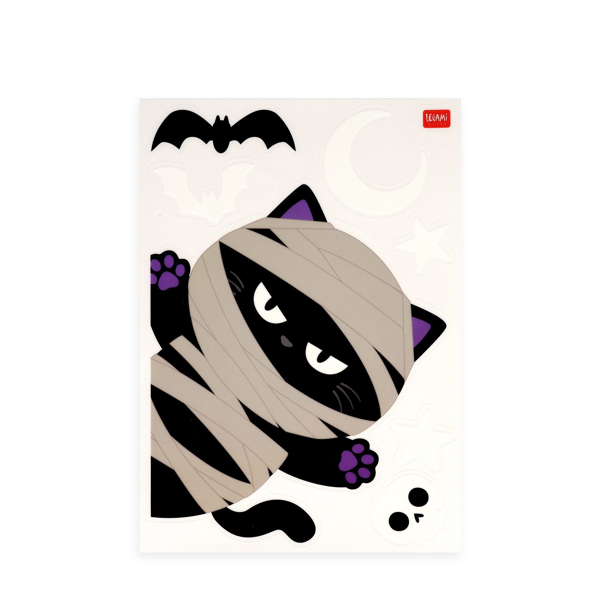 Conjunto de 40 Adesivos de Janela Halloween: electrostática - Image 5
