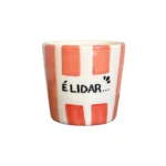 Copo de Café Riscas Laranja: É lidar...