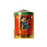 silver crane circus tin mice silver crane lata bolachas natal