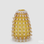 DROP POINT VASE H.32 D.24 C6 Cod. 1101513A247 Variation AMBER