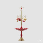 DECORATIVE XMAS RISER H.76 C5 Cod. 8100972A442 Variation RED GOLD