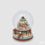– EDG8101703A999 – Globo de Neve Musical Pinheiro e Presentes: multicolor – Medidas: 16.5cm altura X 12cm largura - Toca música de Natal! – Marca: EDG