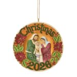 2026 Annual Holy Family Hanging Ornament by Heartwood Creek 6019336 PRESÉPIO SAGRADA FAMÍLIA