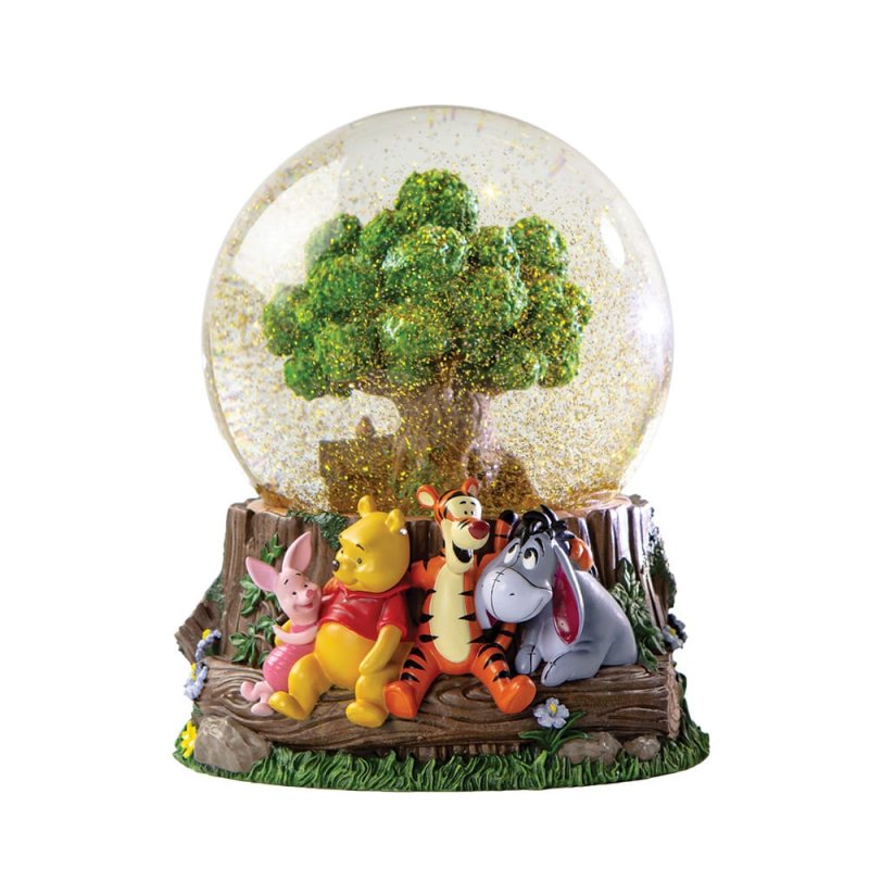 Winnie the Pooh 100th Anniversary W/ball by Disney Showcase 6018973 globo de neve disney