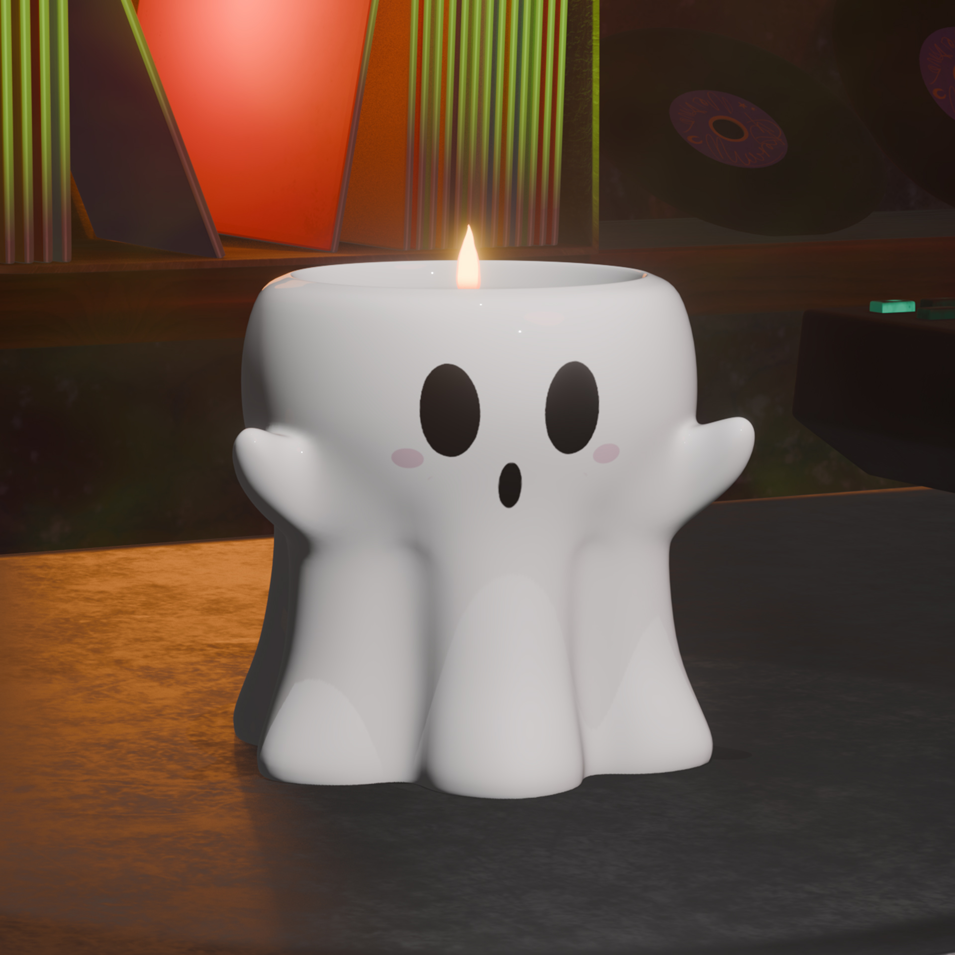 Vela perfumada Fantasma Halloween: Legami - Image 6