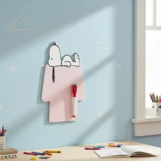 Placa de recados com marcador SNOOPY