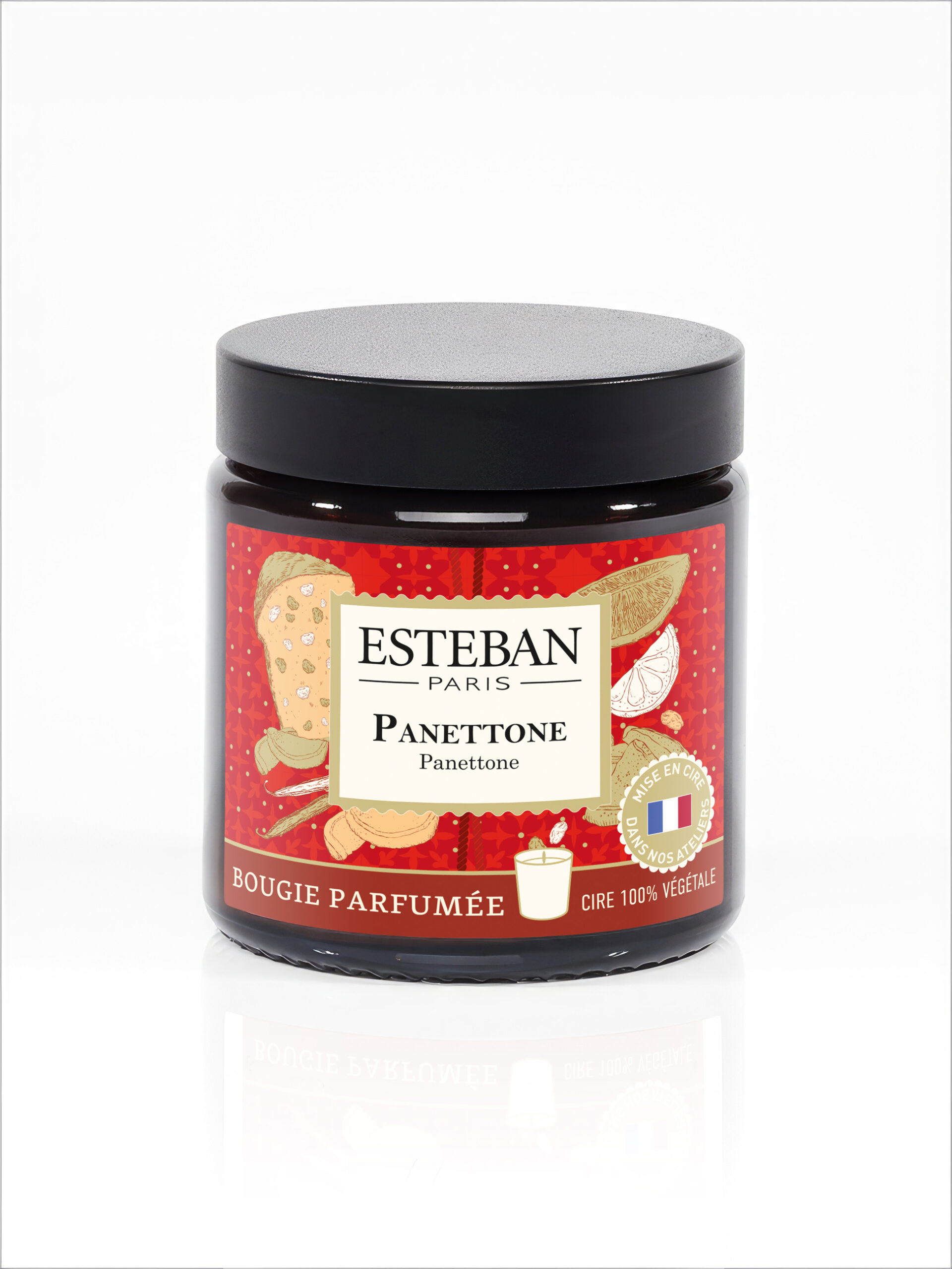 – ESELN-207 – Vela tampa rosca 90gr Edição Limitada: Panettone – AROMA PANETTONE: