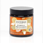 ESELN-217 – Vela tampa rosca 90gr Edição Limitada: Citron et Fruits Confits - AROMA: Citron et Fruits Confits esteban paris