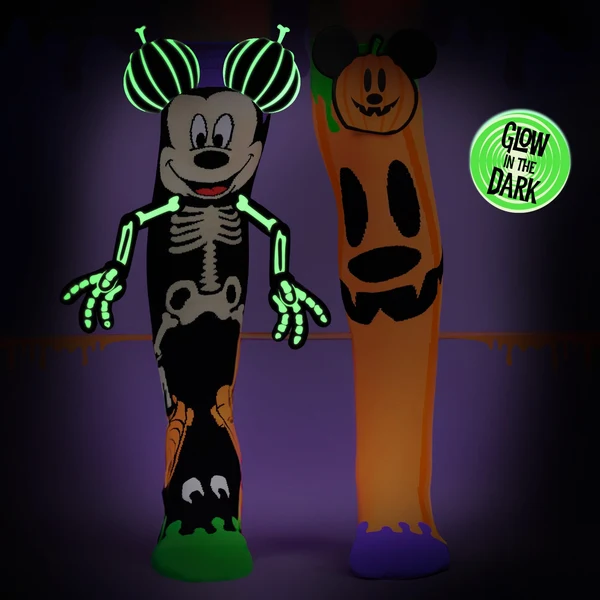 Meias Mickey Glow in the Dark – idade 3-5: MADMIA. - Image 2