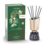 – ESICO-048 – Difusor Mikado Iconic Ocre 250ml Edição Limitada: Sapin Exquis / Pinheiro Requintado – AROMA SAPIN EXQUIS: