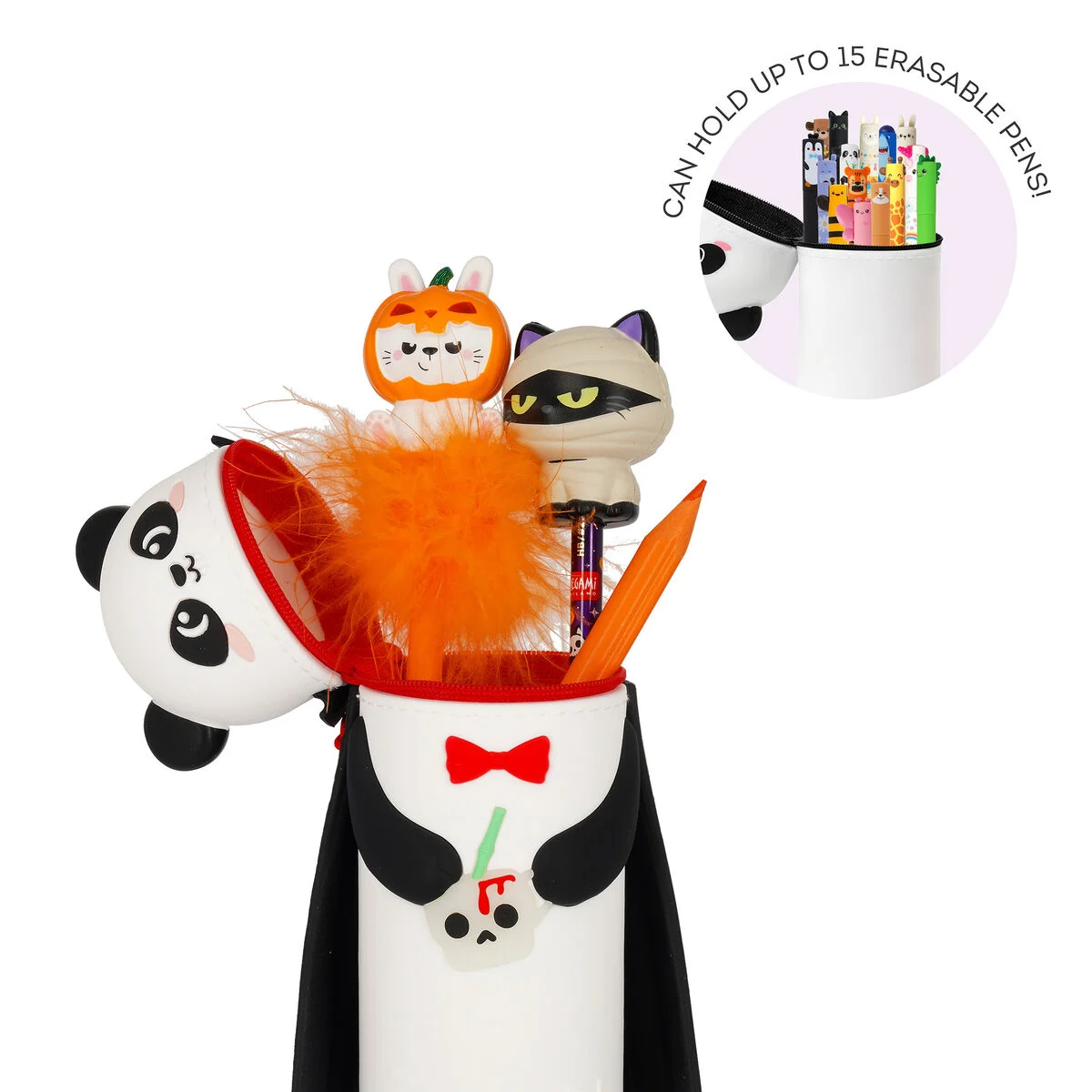 Estojo de Silicone 2-em-1 PANDA VAMPIRO Halloween 2026: Legami - Image 4