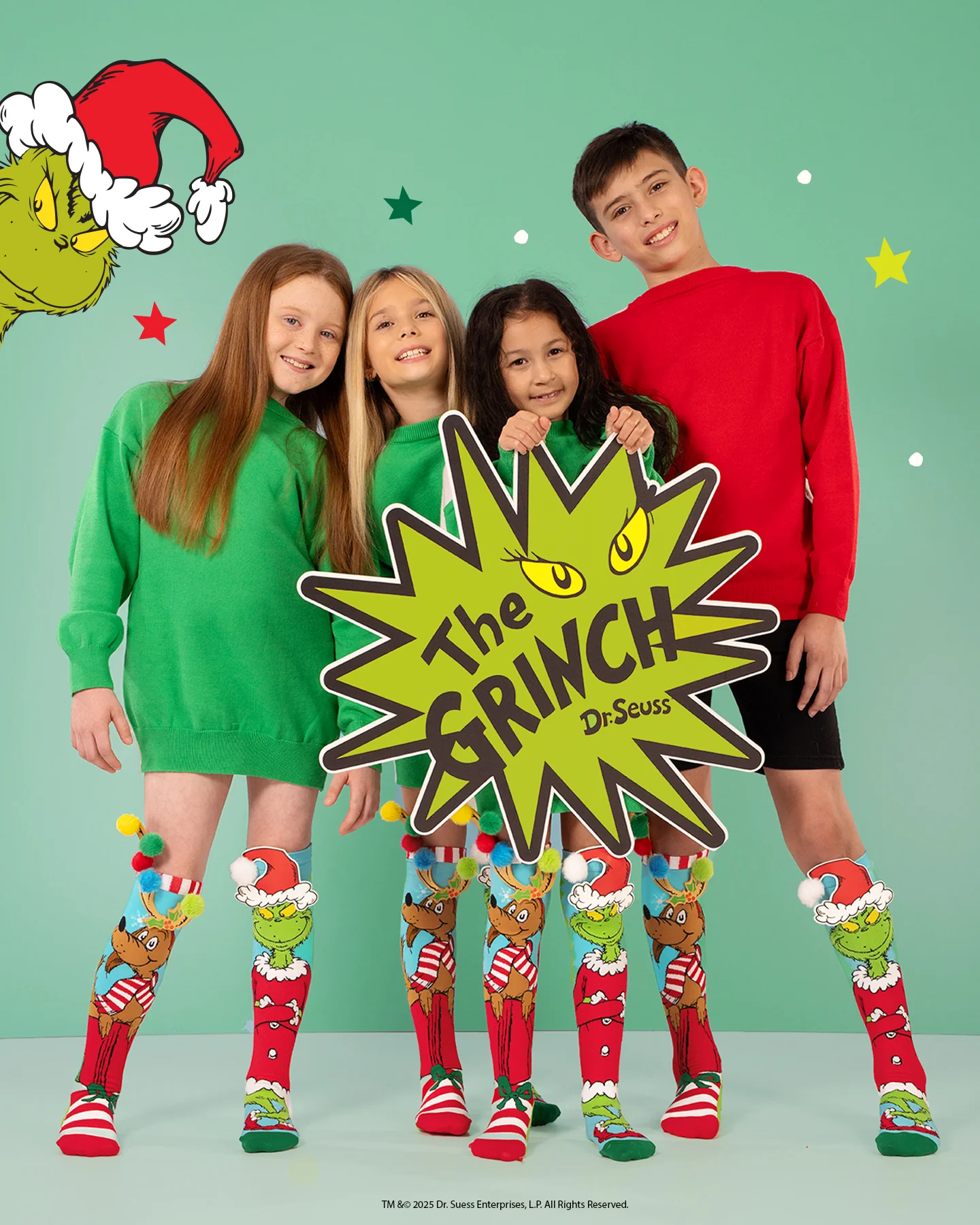 Meias Grinch e Max – idade 6-99: MADMIA - Image 2