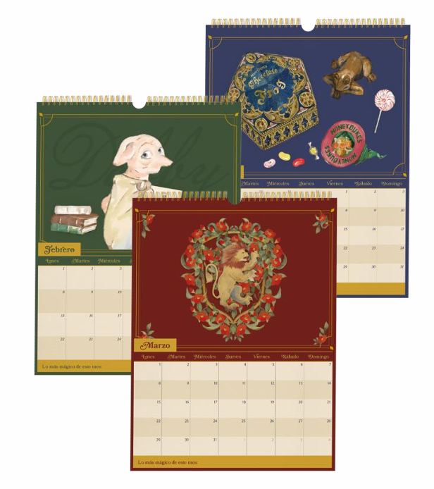 Calendário de parede 2027 40X30 Harry Potter - Image 5
