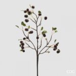 CHERRY BRANCH WITH LEAVES H.95 C5 Cod. 2500094A448 Variation BURGUNDY edg cerejas