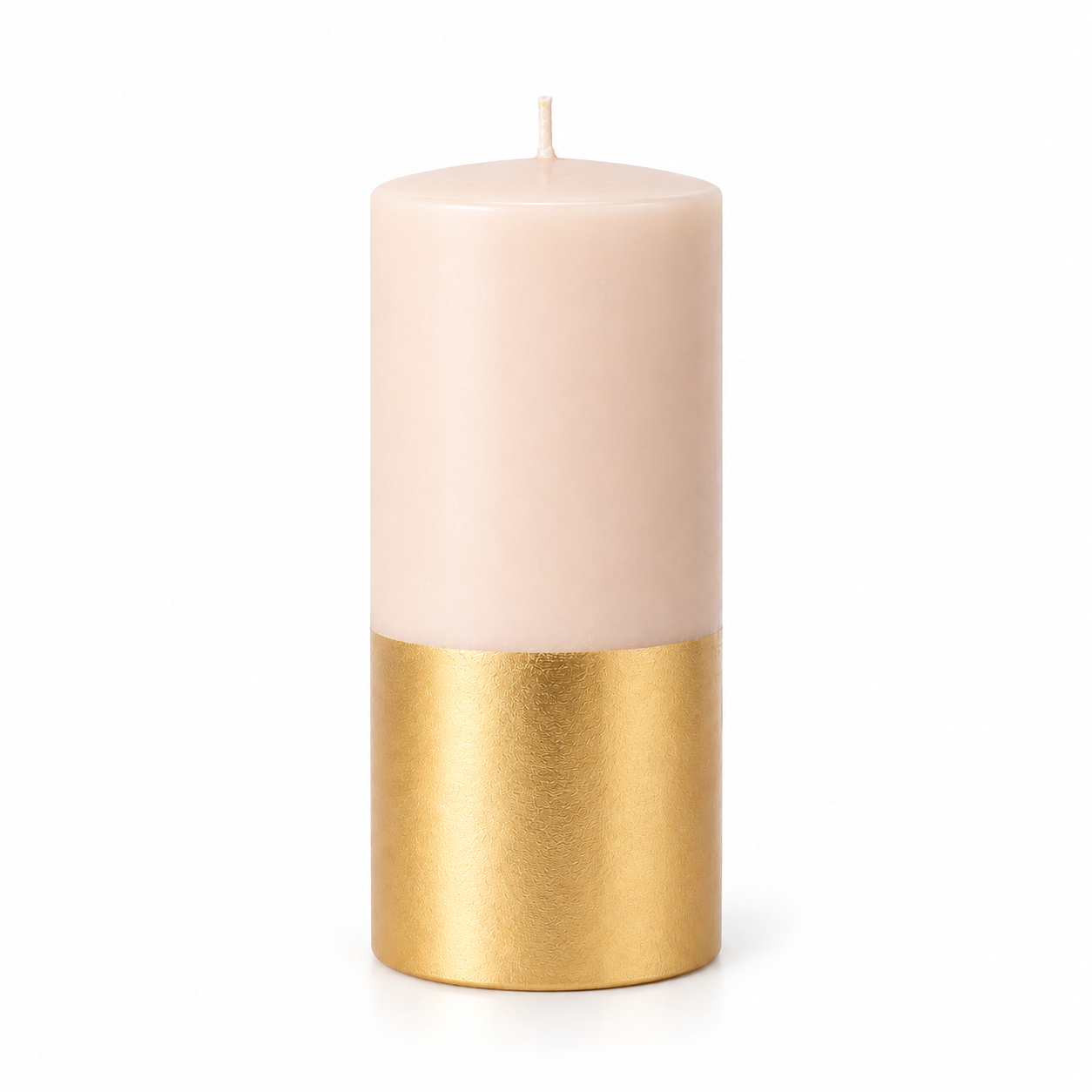 Vela Pilar Ouro + Nude My Jolie Candle: 1 unidade