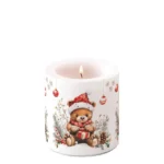 Candle small Teddy's gift white 39220985