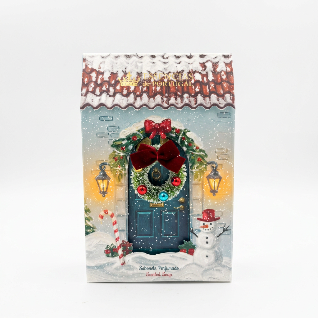 Sabonete Porta Mágica Azul 150gr Floresta de Inverno