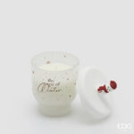 – EDG6100275ACOT – Vela com tampa The Magic of Winter Boneco de Neve: Algodão – Aroma: algodão, bem suave