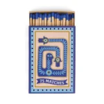 Paddywax A Dopo Boxed Matches "Eye" Blue - 75 matches (9.6 CM) vela fósforos